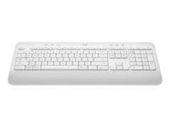 Bàn phím không dây Logitech K650 Signature Bluetooth Wireless màu trắng (Off-white)