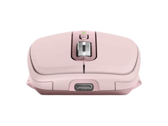 Chuột không dây Bluetooth Logitech MX Anywhere 3S (pin sạc) - Màu hồng