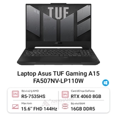 Laptop Asus TUF Gaming A15 FA507NV-LP110W