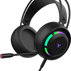 Tai nghe gaming có dây Rapoo VH110 (Kết nối 3.5mm + USB, Led RGB)