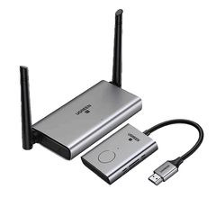 Bộ phát nhận tín hiệu HDMI+VGA không dây 50m 1080p@60hz sóng 5Ghz Ugreen 50633A cao cấp (vỏ nhôm)