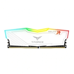 Ram TEAMGROUP T-Force DELTA RGB 8GB (1x8GB) DDR4 3200MHz (Trắng)