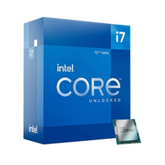 CPU Intel Core i7-12700 (Up to 4.8Ghz, 12 nhân 20 luồng, 25MB Cache, 125W) - Socket Intel LGA 1700)