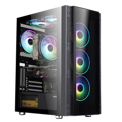 Vỏ case SAMA 3505 (ATX - 3 fan RGB)