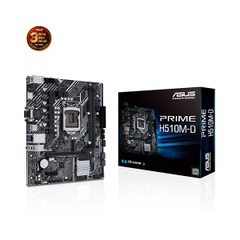 Mainboard ASUS PRIME H510M-D (Intel H510, Socket 1200, m-ATX, 2 khe Ram DDR4, cổng COM)