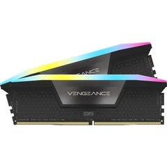 Ram PC Corsair VENGEANCE RGB 32GB (2x16GB) DDR5 bus 5600MHz Black (CMH32GX5M2B5600C36K)