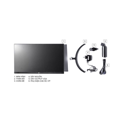 Màn hình LG 24MK600M-B (23.8 inch/FHD/IPS/75Hz/5ms/250nits/HDMI+VGA) (24MK600M-B.ATV)