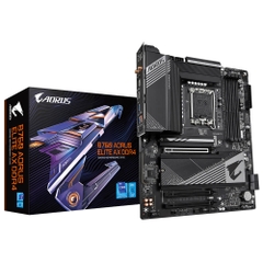 Mainboard Gigabyte B760 AORUS ELITE AX DDR4 (Intel B760/ Socket 1700/ ATX/ 4 khe ram/ DDR4/ 2.5 Gigabit LAN)