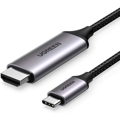 Cáp USB Type C to HDMI Ugreen 50570 dài 1,5m hỗ trợ 3D,4K cao cấp