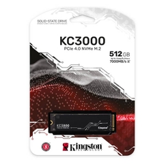 Ổ SSD Kingston SKC3000 512Gb (NVMe PCIe/ Gen4x4 M2.2280/ 7000MB/s/ 3900MB/s)