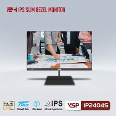 Màn hình VSP IP2404S (23.8 inch - FHD - IPS - 75HZ - 5ms) - Đen