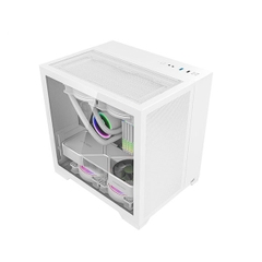 Vỏ Case MIK LV12 MINI FLOW White (mATX/Mid Tower/Màu Trắng)
