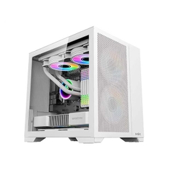Vỏ Case MIK LV12 MINI FLOW White (mATX/Mid Tower/Màu Trắng)