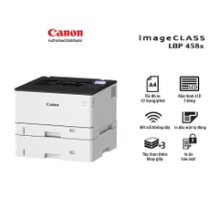 Máy in laser đen trắng Canon LBP458x (In đảo mặt| A3| A4| USB| LAN| WIFI)