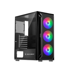 Vỏ máy tính KENOO ESPORT AF302 - 3F - Màu Đen - (Size ATX)