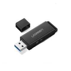 Đầu đọc thẻ nhớ SD/TF Ugreen 40752 chuẩn USB 3.0 cao cấp