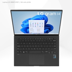 Laptop LG Gram 2023 14ZD90R-G.AX52A5 (Core i5 1340P/ 8GB/ 256GB SSD/ Intel Iris Xe Graphics/ 14.0inch WUXGA/ NoOS/ Black)