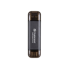 Ổ cứng di động SSD Transcend ESD310C 128Gb USB-A & USB-C Màu đen
