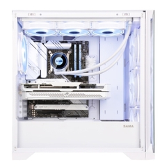 Vỏ máy tính Sama 4502 White (ATX - 3 Fan ARGB)