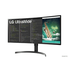 Màn hình LG 35WN75C-B (35inch/2K-QHD/VA/100Hz/5ms/240nits/HDMI+DP+TypeC+Audio/FreeSync/Loa/Cong)