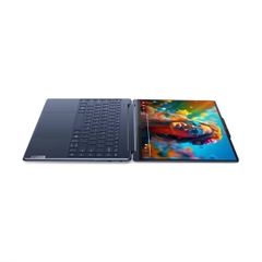 Laptop Lenovo Yoga 9 2-in-1 14IMH9 83AC000SVN (Ultra 7 155H/ 16GB/ 1TB SSD/ Intel Iris Xe Graphics/ 14.5inch 2.8K Touch/ Windows 11 Home + Office Student/ Cosmic Blue/ Vỏ nhôm/ Pen/ USB-C + Bao da/ 2 Year)