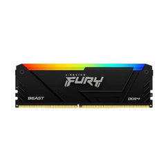 Ram Desktop Kingston FURY Beast RGB 8GB DDR4 Bus 3200Mhz KF432C16BB2A/8WP