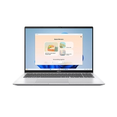 Laptop ASUS Vivobook 16 X1607CA-MB399W (Intel Core Ultra 7 Processor 255H | Intel Graphics | 16 inch WUXGA IPS 60Hz | 16GB | 512GB | Win 11 | Bạc)