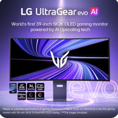Màn hình Gaming LG UltraGear evo GX9 39GX950B-B (38.86 inch - OLED - 165Hz - Dual-Mode 5K2K 165Hz ↔ WFHD (330Hz) - 0.03ms - Speaker - Cong)