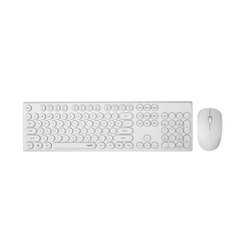 Bộ bàn phím chuột không dây Rapoo X260S - Màu trắng