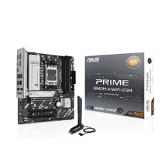 Mainboard Asus Prime B840M-A WIFI-CSM (AMD B840/ Socket AM5/ M-ATX/ 4 khe ram/ DDR5/ 2.5 Gigabit LAN)