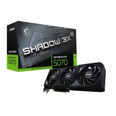 Cạc màn hình MSI GeForce RTX 5070 12G SHADOW 3X OC (GDDR7/ 192 bit)
