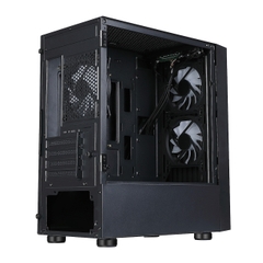 Case Jetek Squid X3 Black (3 Fan RGB)
