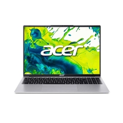 Laptop Acer Aspire Lite 16 AI AL16-71P-71WU (Ultra 7 155H/ 16GB/ 512GB SSD/ 16.1 inch FHD+/ 60HZ/ Win11/ Silver/ 2Y)
