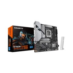 Mainboard Gigabyte B760M GAMING WIFI6 PLUS GEN5 (Intel B760/ Socket 1700/ M-ATX/ 2 khe ram/ DDR5/ 2.5 Gigabit LAN)