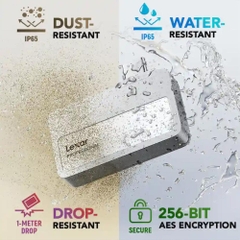 Ổ cứng di động SSD Lexar Professional Go 1TB Gen 2 LSL400X001T-RNSNG Type-C và USB3.2