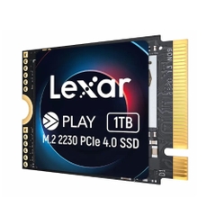 Ổ SSD Lexar PLAY 1TB LNMPLAY001T-RNNNG (NVMe PCIe/ Gen4x4 M2.2230/ 5200MB/s/ 4700MB/s)