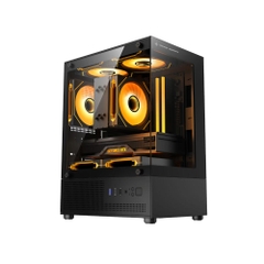 Vỏ máy tính KENOO ESPORT MK120 - Màu Đen (Mini Tower/ M-ATX/ Đen)