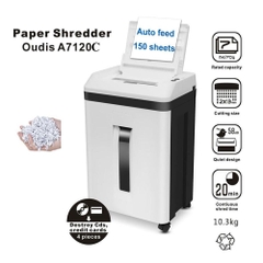 Máy hủy tài liệu OUDIS A7120C (Hủy vụn/ 8 Tờ/lần/ A4/A5)