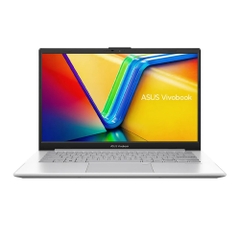 Laptop Asus Vivobook Go 14 E1404FA-EB935W (R5 40/ 16GB/ 512GB SSD/ 14 inch FHD/ 60HZ/ Win11/ Silver)