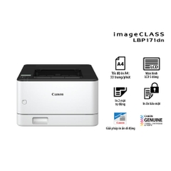 Máy in laser đen trắng Canon LBP171DN (A4/A5/ Đảo mặt/ USB/ LAN)