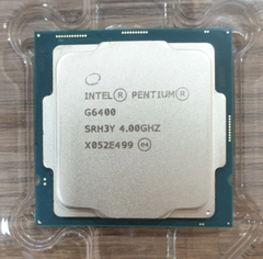 CPU Intel Pentium G6400 Tray (Socket 1200/ Base 4.0Ghz/ 2 Cores/ 4 Threads/ Cache 4MB)