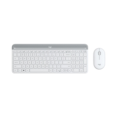 BỘ BÀN PHÍM CHUỘT KHÔNG DÂY LOGITECH MK470 TRẮNG (USB)