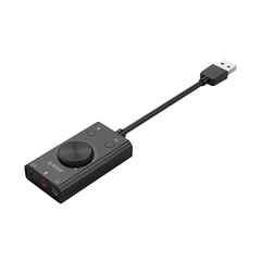 Card âm thanh cắm cổng USB Orico SC2-BK