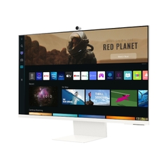 Màn hình thông minh Samsung LS32BM801UEXXV Workspace 31.5 inch IPS 4K phẳng, Camera, màu trắng (như Smart TV)