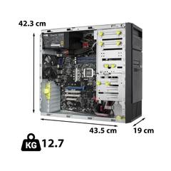 Máy chủ Asus TS100-E10-PI4 2224055Z (Intel Xeon/E-2224/3.40GHz/8Mb/ 8Gb/ 1TB/ 300W/ Tower