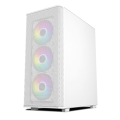 Vỏ Case MIK AION WHITE 3FA (ATX/Mid Tower/Màu Trắng/3Fan ARGB)