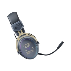 Tai nghe Rapoo VH800 Redline Edition _ Black Gold (Bluetooth 5.2/ Wireless 2.4Ghz)