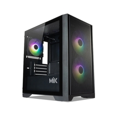Vỏ Case MIK MORAX 3FA BLACK (Mini Tower/ Màu Đen/ 3 fan)