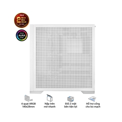 Vỏ Case Asus TUF Gaming GT302 ARGB White (eATX/Full Tower/Màu Trắng/BTF)