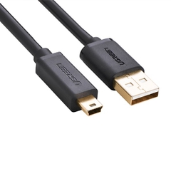 Cáp USB mini sang USB 2.0 mạ vàng 1,5M UGREEN 10385